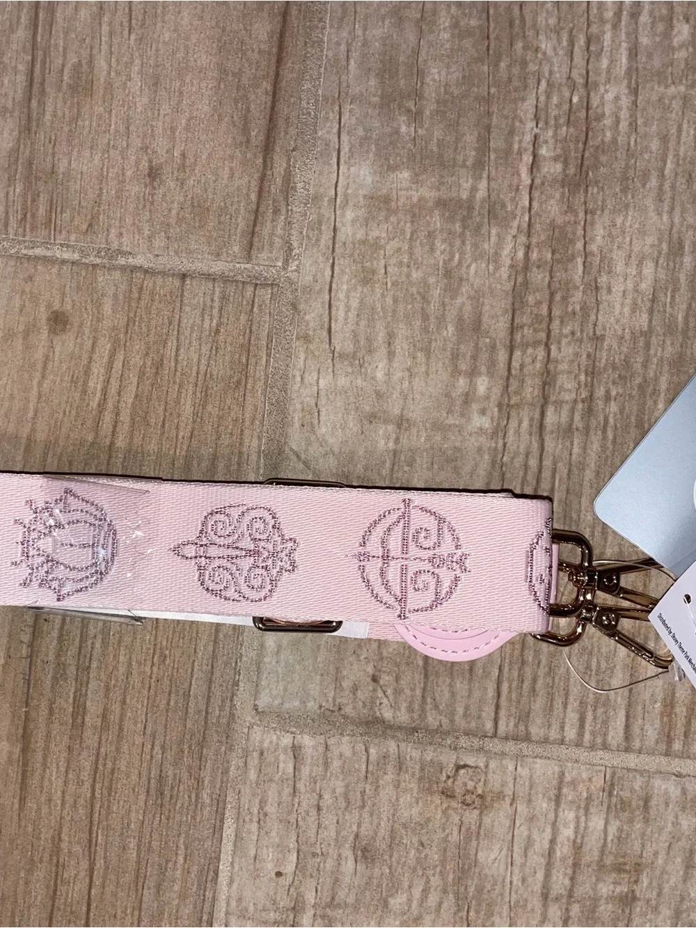 Disney parks make a bag Princess Strap with Gold Accents